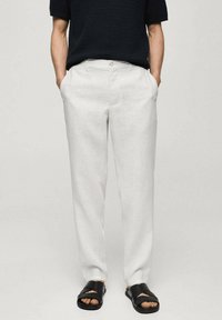 Mango - Chino - white Miniatuurafbeelding 1