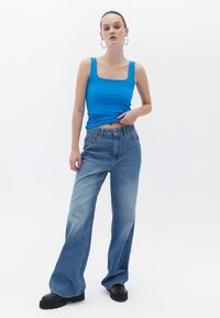 OXXO STRETCH SINGLET - Top - ibiza blue