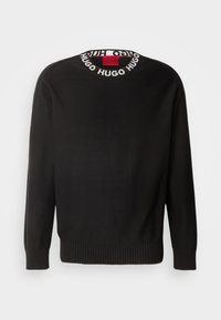 SMARLO - Strickpullover - black