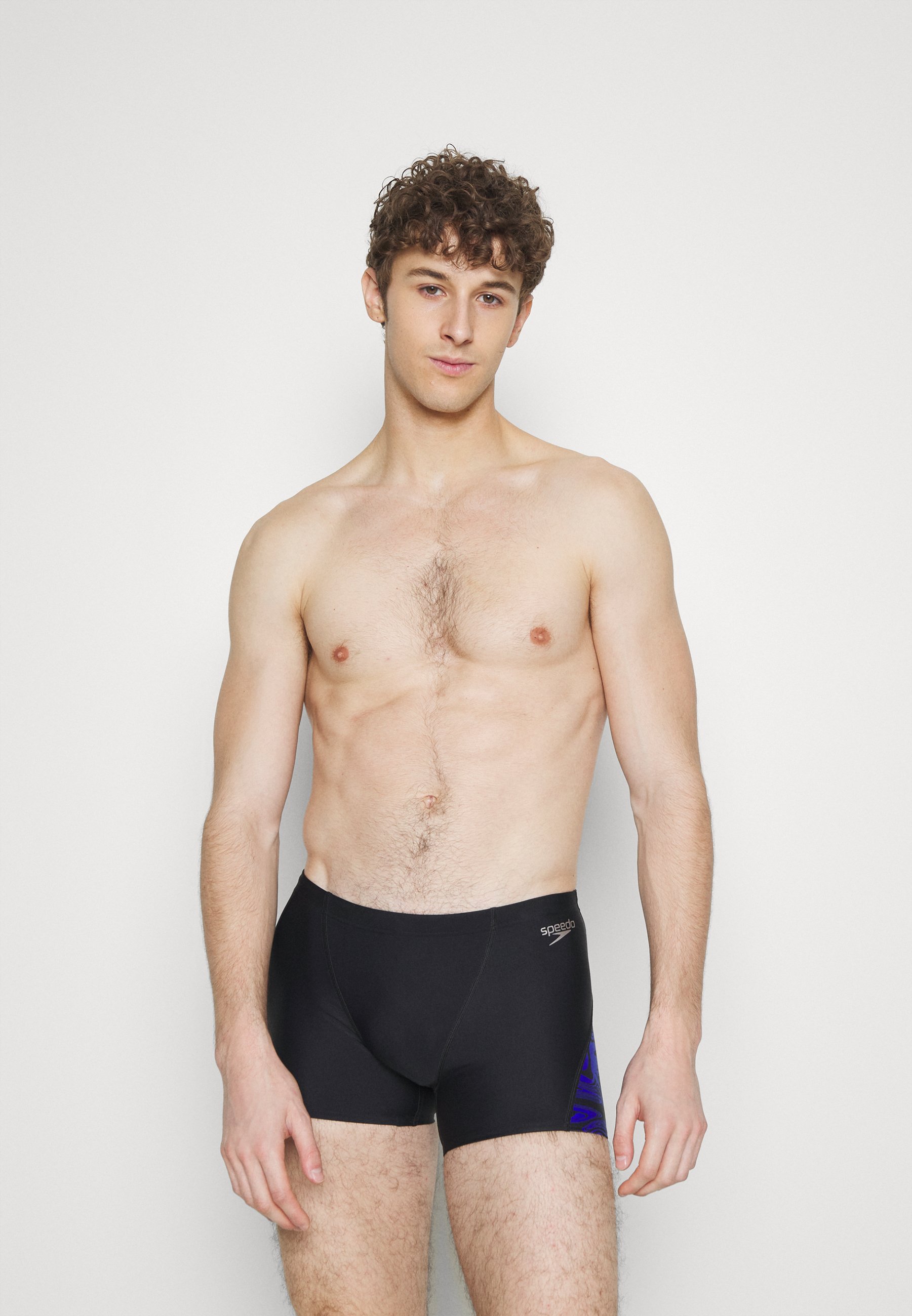 Speedo Badehose Pants - black/chroma blue/schwarz - Zalando.de