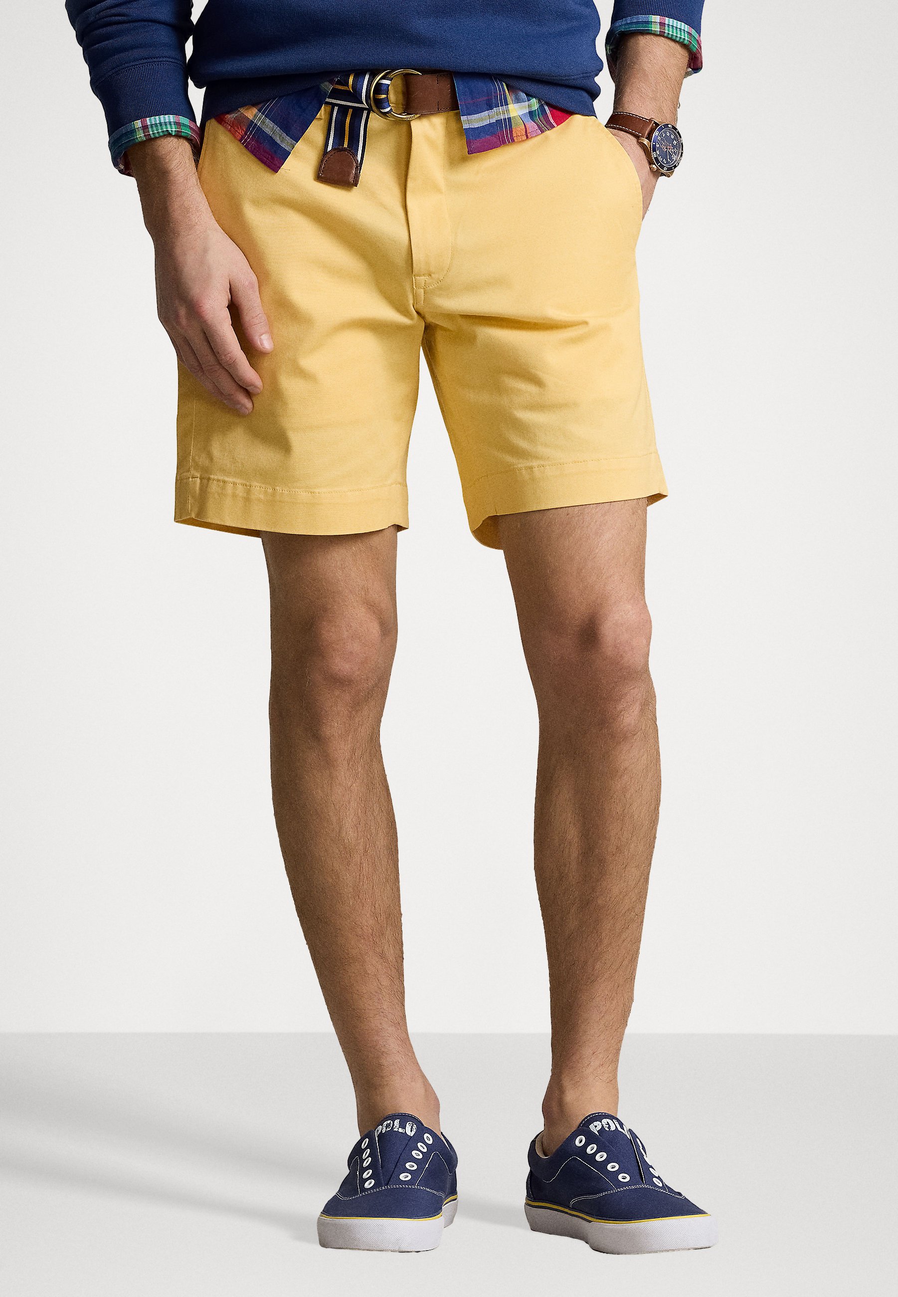 パンツ POLO RALPH LAUREN BEAMS BIG Chino shorts Polo Ralph Lauren Khaki Green Chino Shorts - W34 – Rokit