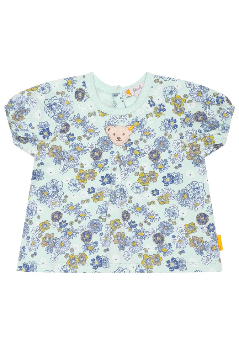 Steiff T-shirt print lichtblauw