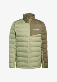 Nevybráno, tent green olive strata