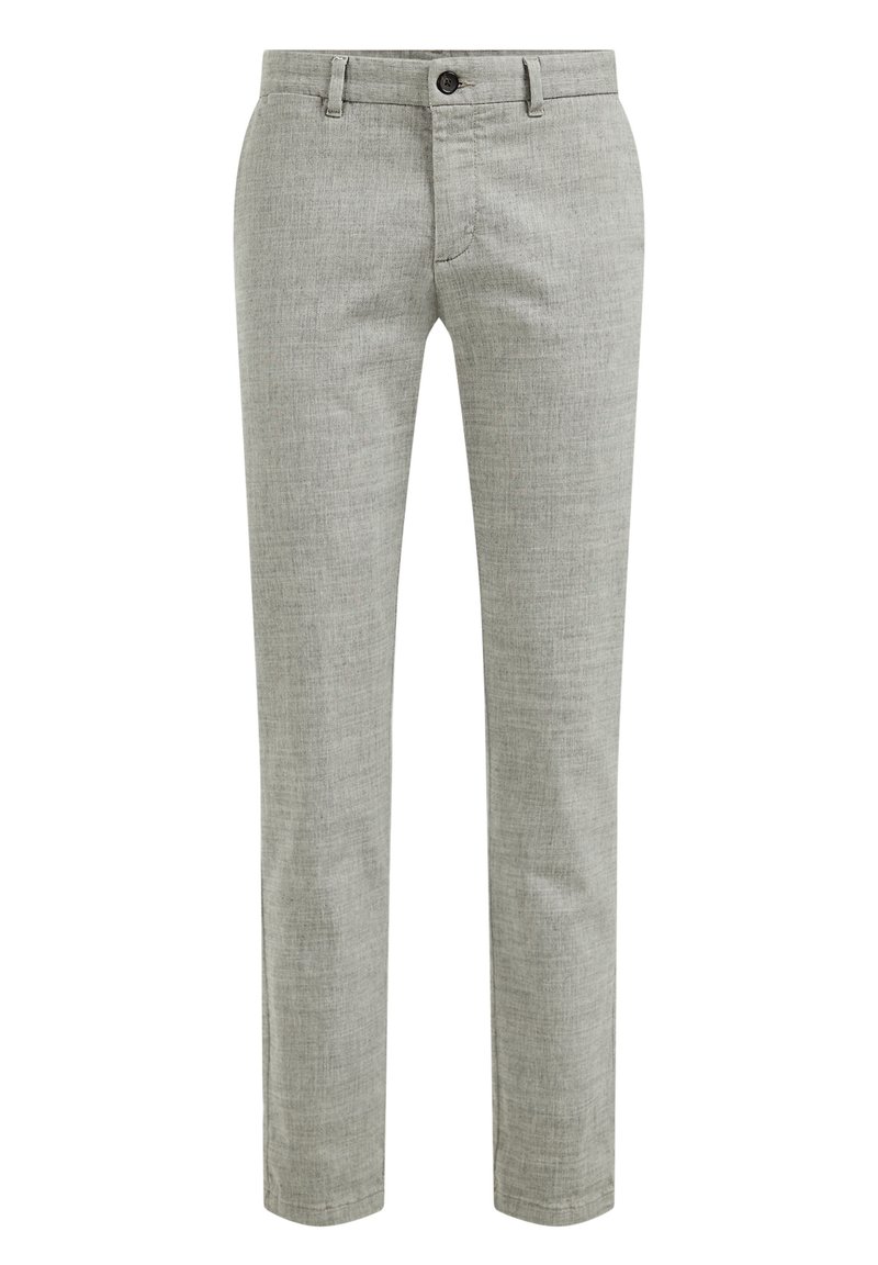 Herren Chinos | WE Fashion SLIM FIT Chino grey/hellgrau - LZ62434 Herren Chinos | WE Fashion SLIM FIT Chino grey/hellgrau - LZ62434