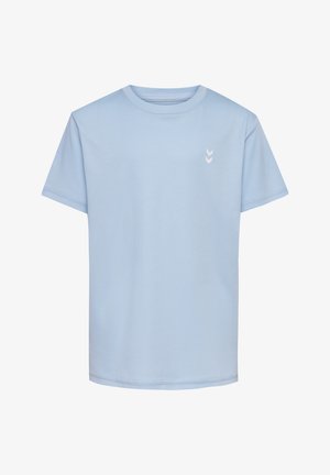 Hummel, JR PULSE TRAINING - Sport T-shirt - skyway