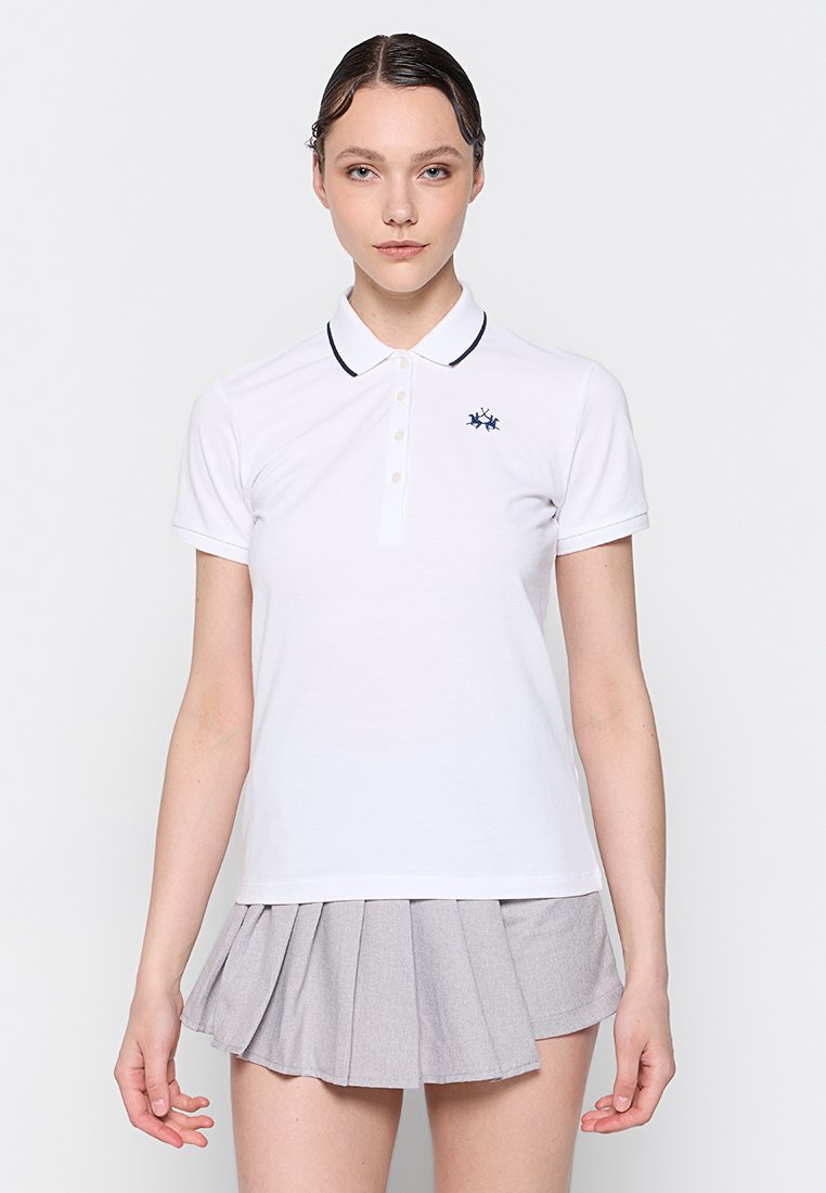 LA MARTINA Poloshirt wit