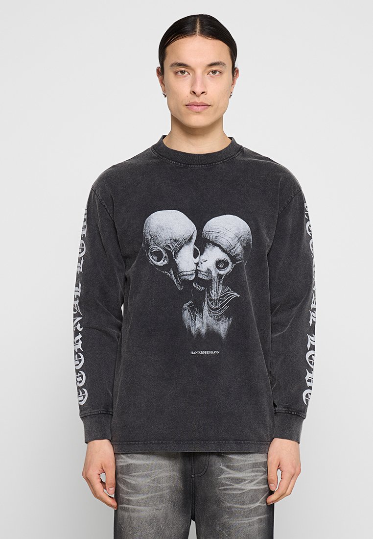 Han Kjøbenhavn Longsleeve donkergrijs