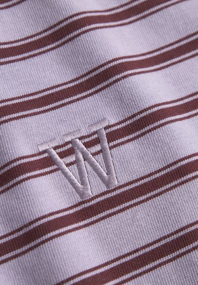 WOOD WOOD WWLANDON 25215 - T-shirt à manches longues - minimal gray stripe