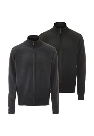 Mo, 2-PACK - Vest - dunkelgrau melange schwarz