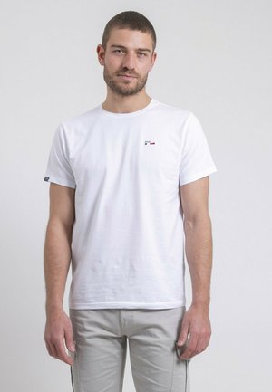 MANCHES COURTES COL ROND  - T-shirt basique - blanc