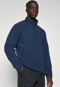 Norrøna FEMUND WARM HALFZIP UNISEX - Φλις πουλόβερ - indigo night