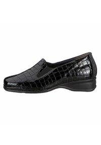 Semler Slip-ons - schwarz