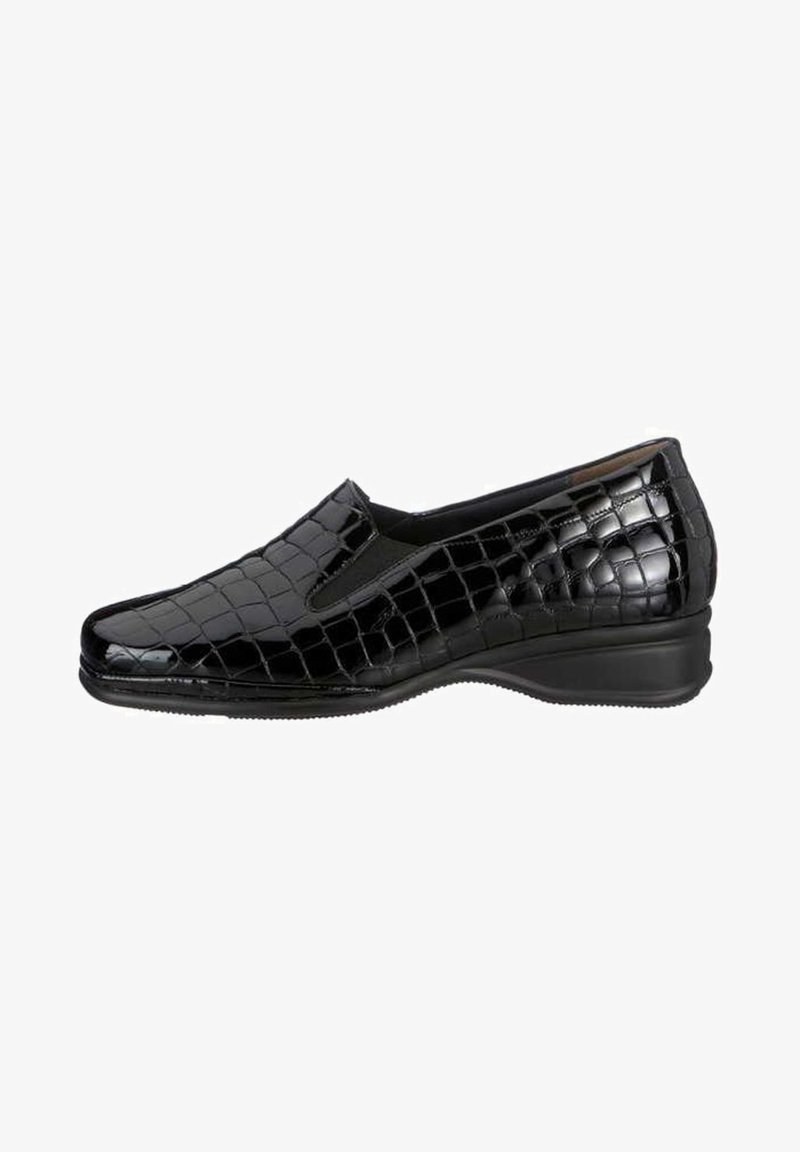 Semler Slip-ons - schwarz