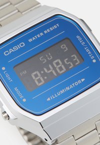 Casio DIGITAL WATCH UNISEX - Digital watch - silver-coloured