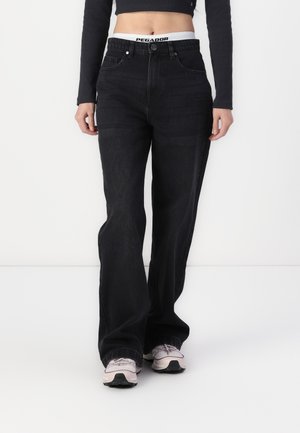 Relaxed fit jeans - grey denim