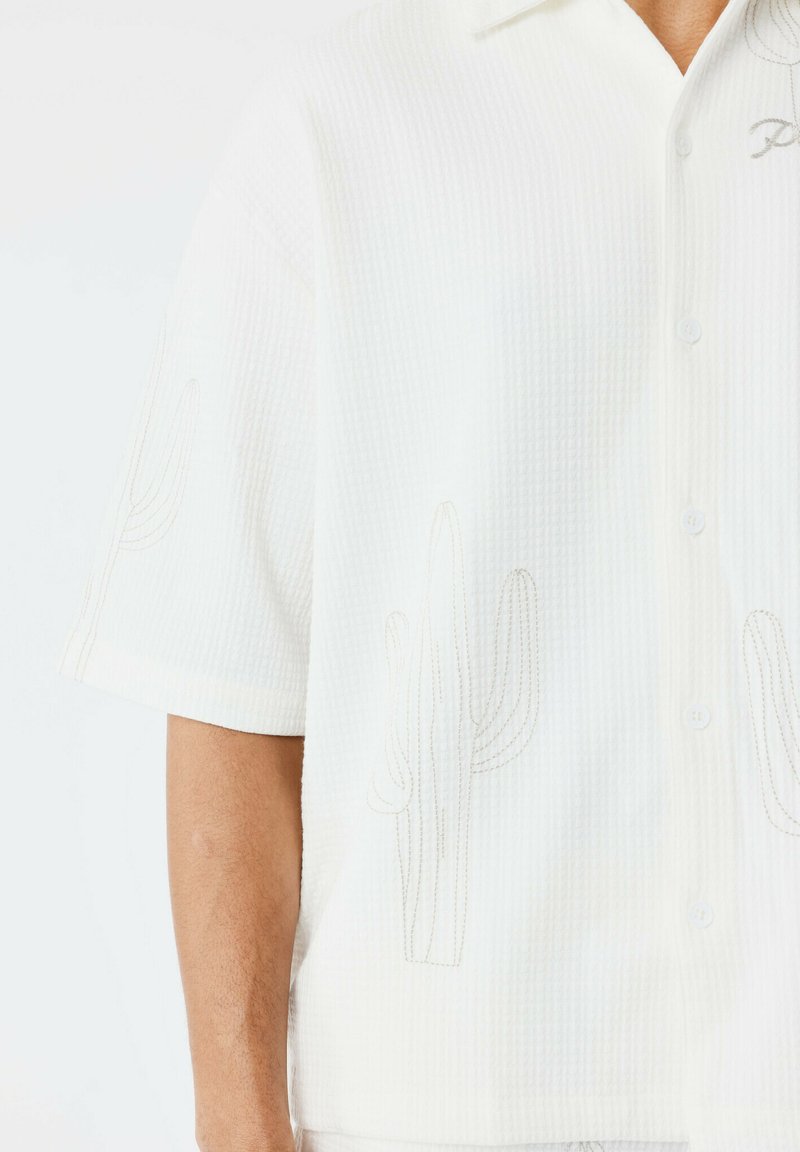 Project X Paris CACTUS - Hemd - blanc cass/offwhite - Zalando
