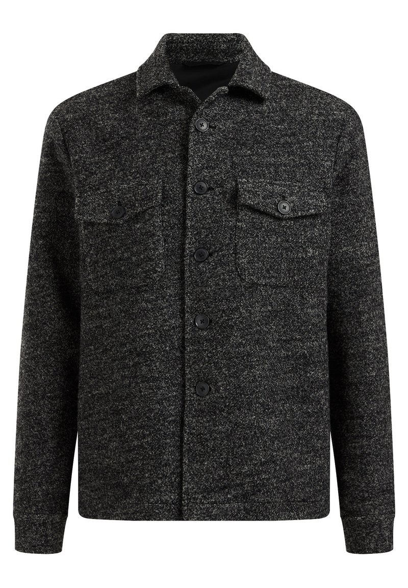 WE Fashion Lichte jas donkergrijs