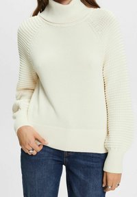 Esprit Stickad tröja - off-white