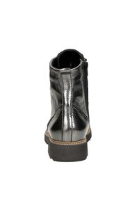 Waldläufer KITOMI - Enkellaarsjes met plateauzool - zilver