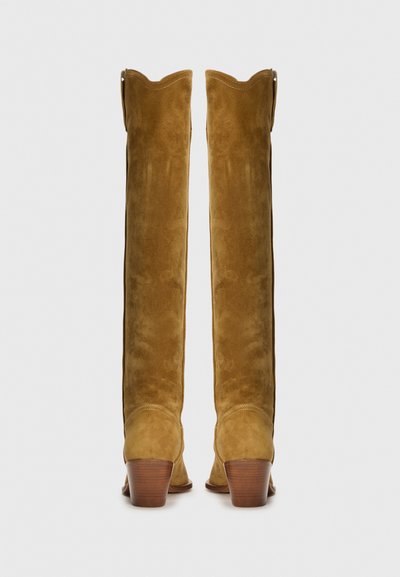 Polo Ralph Lauren Kovboju/motociklistu tipa zābaki - caramel