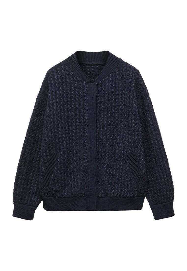 Mango Bomberjacks donkerblauw Mango Bomberjacks donkerblauw