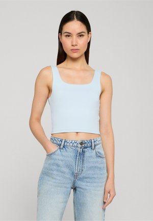 Urban Classics, LADIES CROPPED TOP - Topp - freezeblue