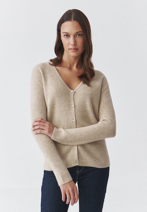 ELLA - Strickjacke - light beige