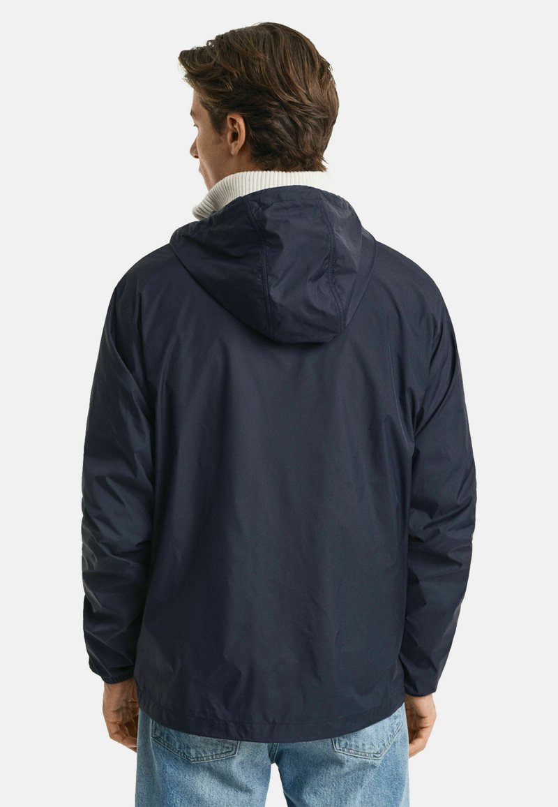 GANT PACKABLE - Lehká bunda - evening blue