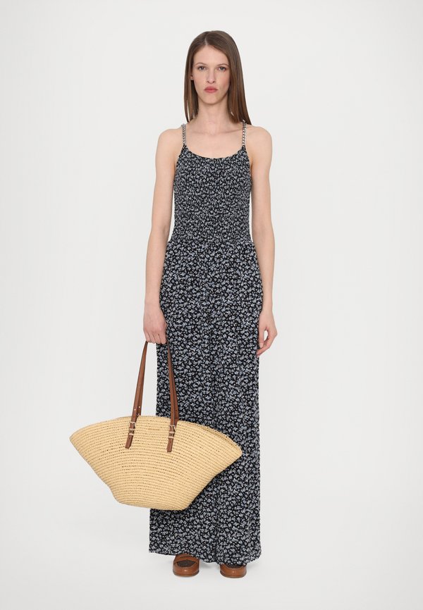 ISA FAN TOTE - Handbag - beige