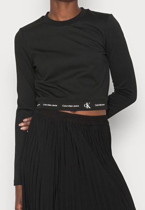 T-shirt à manches longues - black