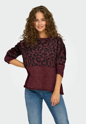 ONLY ONLJADE O NECK - Pullover - port royale