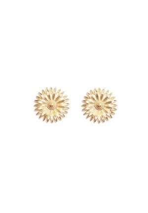 FLOWER SUN EARRINGS - Naušnice - gold-coloured