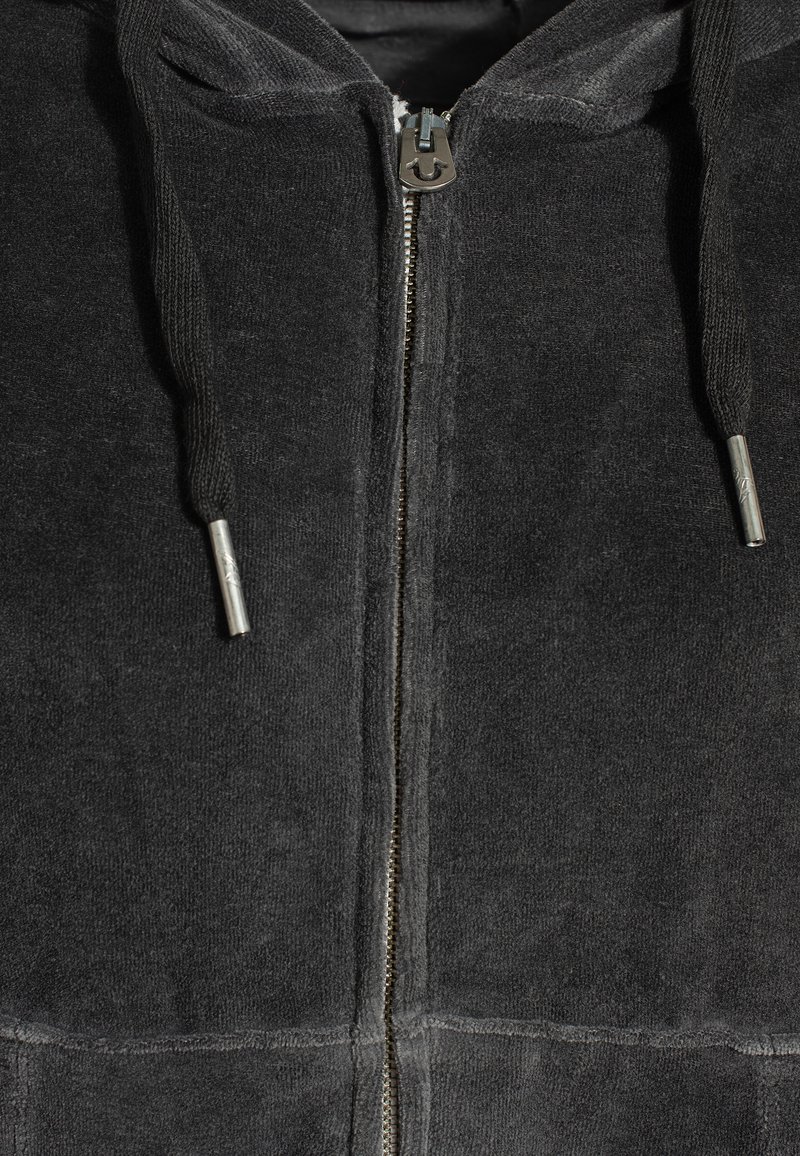 Damen Sweatshirts | True Religion COLD DYE Sweatjacke schwarz - JD09271 Damen Sweatshirts | True Religion COLD DYE Sweatjacke schwarz - JD09271