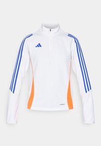TIRO TRAINING TOP  - Langærmet T-shirt - white/lucid blue/app solar red