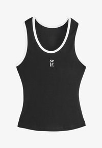 Non selezionato, black contrast white
