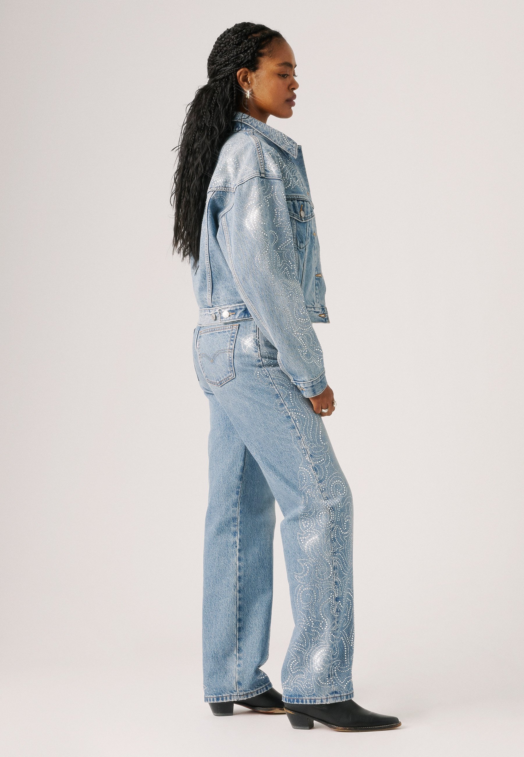 Levi's® 501® '90S - Straight leg jeans - beyoncé x levi's® denim