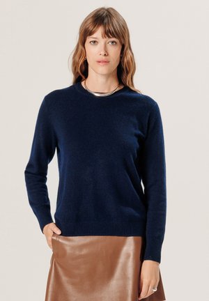Strickpullover - bleu nuit