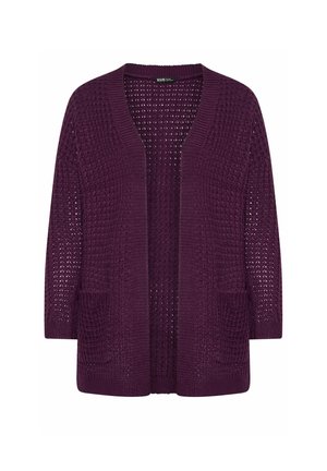 Yours Clothing, PLUS SIZE CARDIGANS - Strickjacke - purple