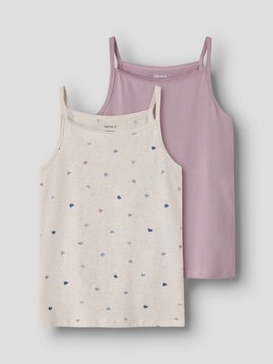 NKFSTRAP 2 PACK - Undertrøjer - peyote melange/pink