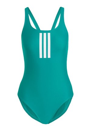 adidas Performance, ADIDAS PERFORMANCE 3-STRIPES SWIMSUIT - Badeanzug - equipment green/white