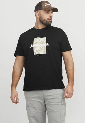 Print T-shirt - black