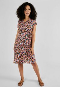 JoJo Maman Bébé SPOT MATERNITY WITH - REGULAR FIT - Blusenkleid - multi floral