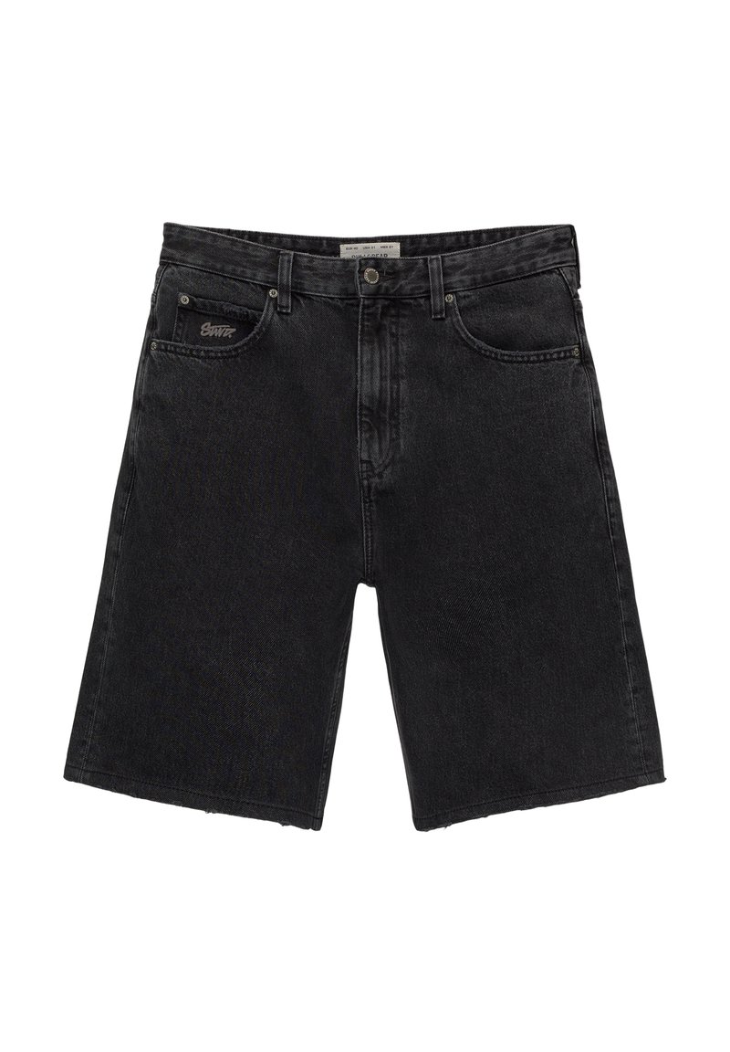 PULL&BEAR Jeansshort zwart