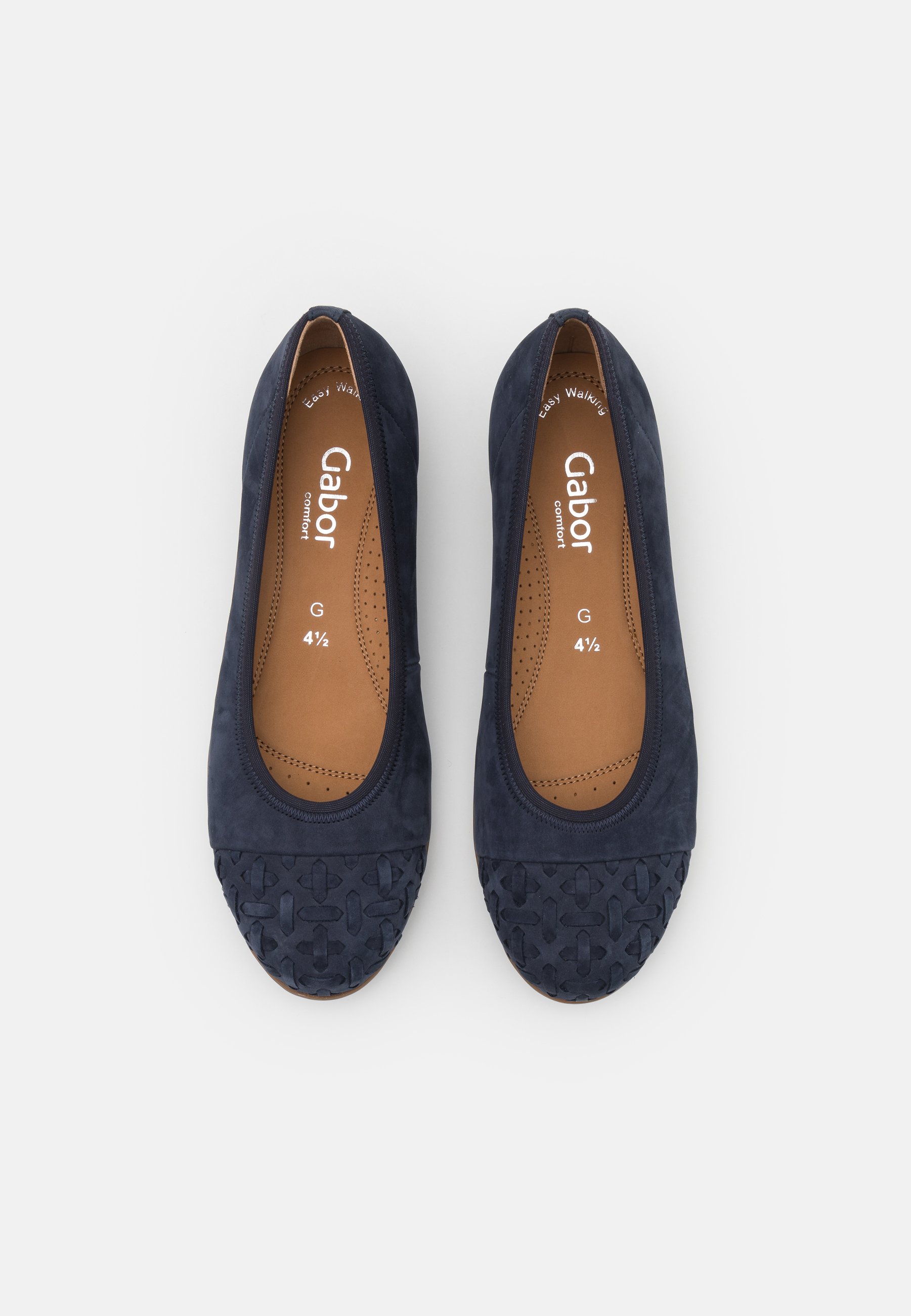 Gabor Comfort Ballerina's - blue/Blauw - Zalando.nl