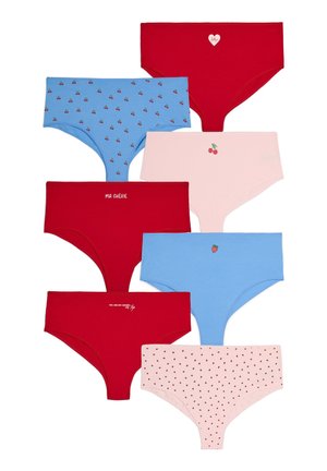 7-PACK MIT NORMALER TAILLENHÖHE - Braguitas - savvy red mix