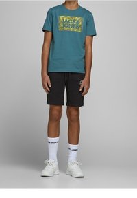 Jack & Jones Junior JJI SHARK JR - Träningsbyxor - black