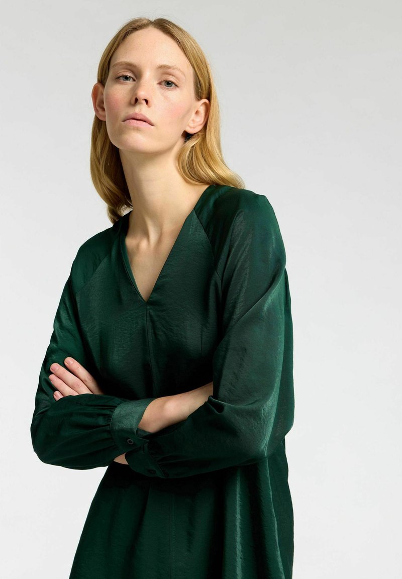 Selected Day dress - scarab/dark green - Zalando
