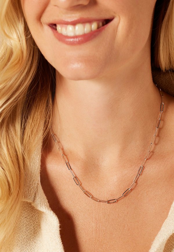 Halskette - silver no stone