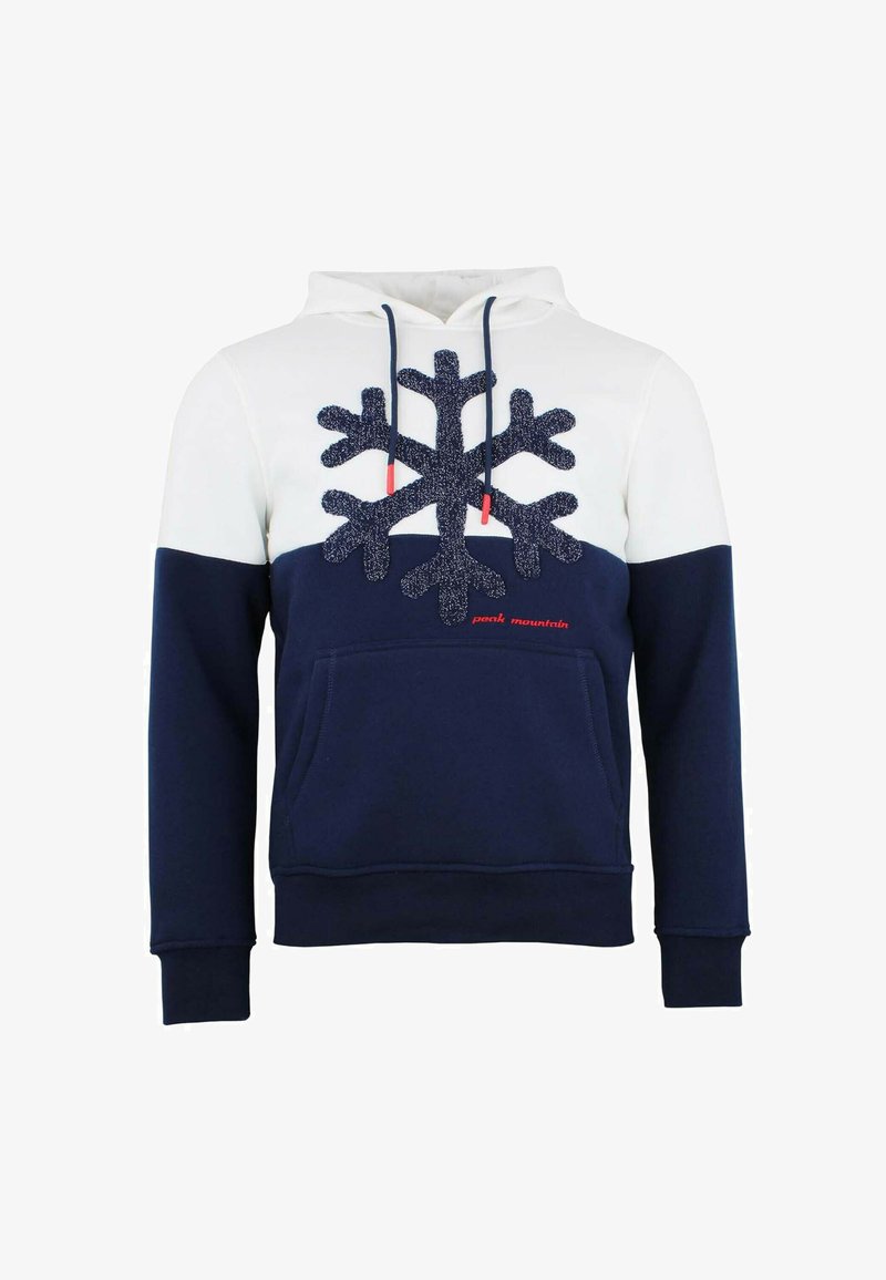 Peak Mountain CAPUCHE  - Hættetrøje - blanc marine