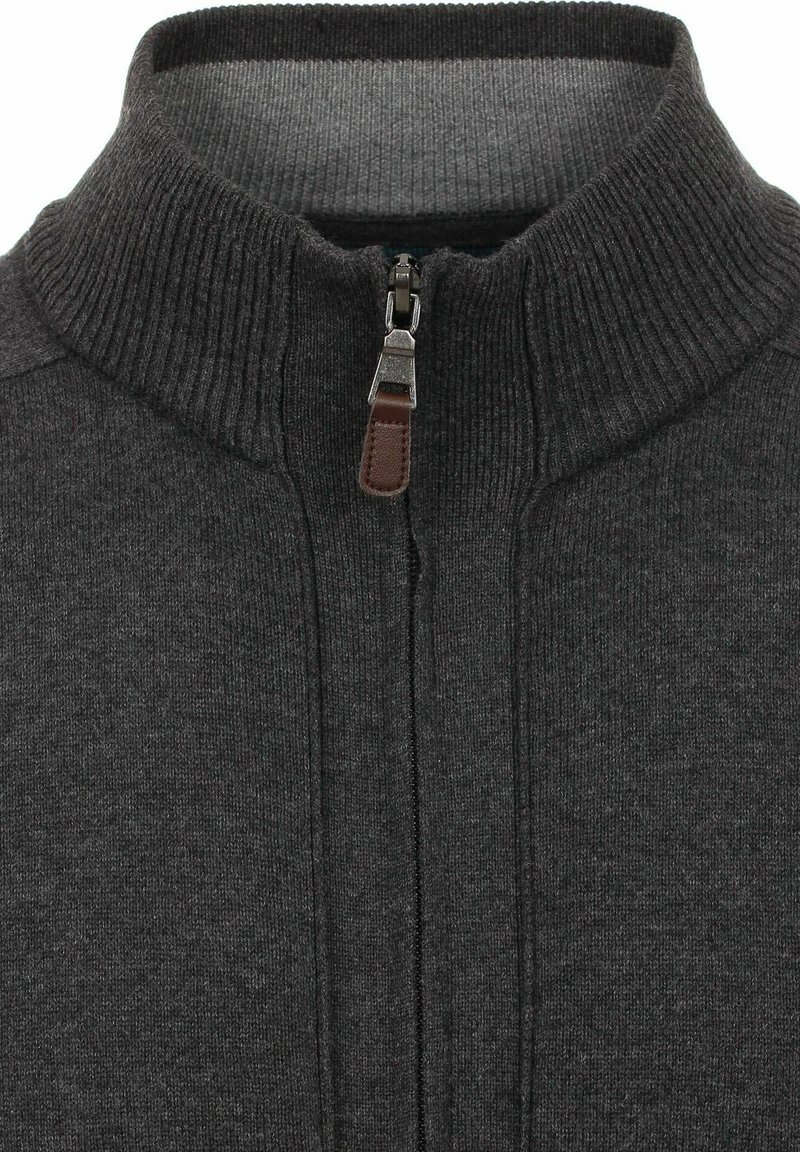 Herren Strickjacken | Redmond REDMOND Strickjacke anthrazit/anthrazit - LN42148 Herren Strickjacken | Redmond REDMOND Strickjacke anthrazit/anthrazit - LN42148